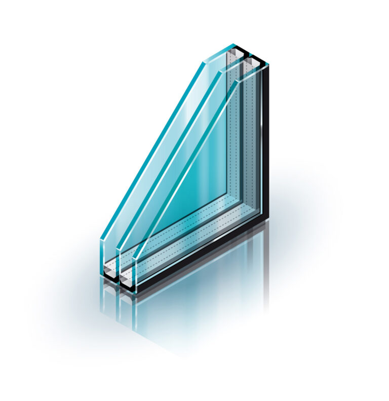 Дополнительное стекло резко уменьшит конвекционный перенос тепла