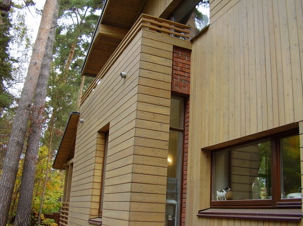 фасад дачного дома