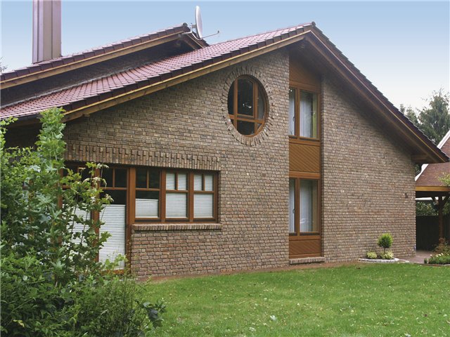 фасад дома фото частных домов из кирпича 14