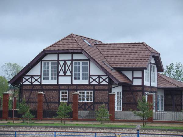 фасад дома в стиле прованс