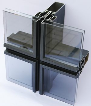 фасад из стекла