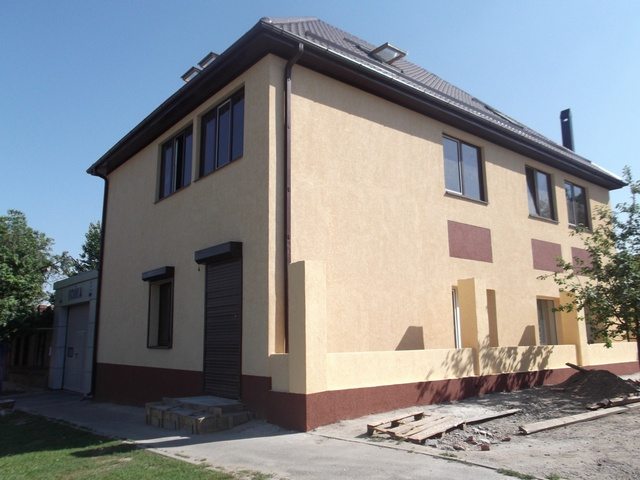 фасад штукатурный