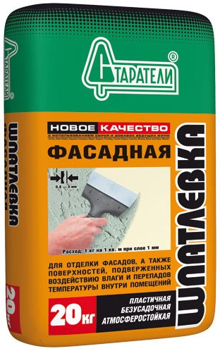 фасадная шпаклевка Старатели