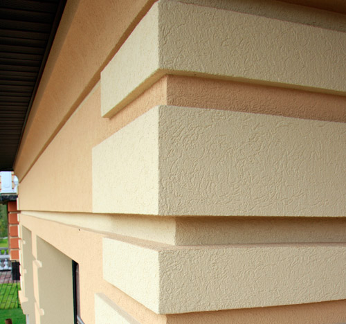 фасадная штукатурка короед