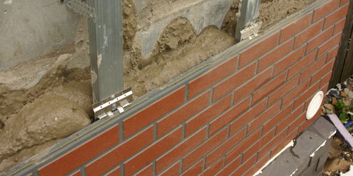 фиброцементная плита с кляммерами