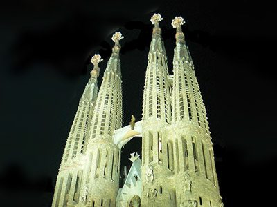 фасадное освещение зданий