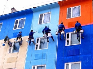 Фасадные краски - какие бывают и как применяются 1