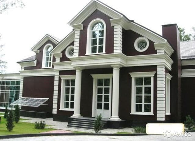 фасадный декор из пенопласта