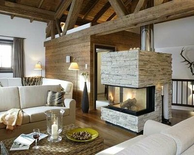 фасады домов в стиле шале