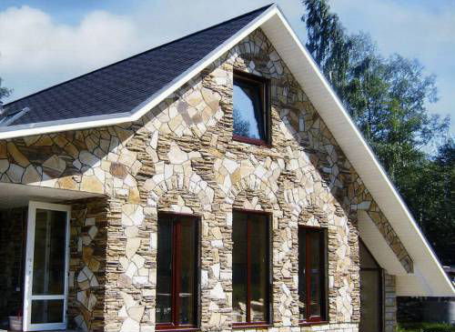 фасады загородных домов