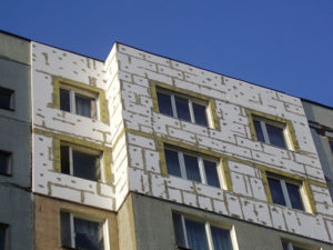 чередование минваты и пенопласта на высотном доме