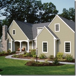 Горизонтальный сайдинг Mitten светлого оттенка