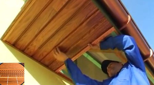 карнизный сайдинг