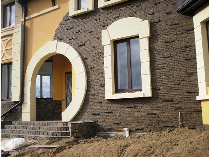 красивые фасады одноэтажных домов