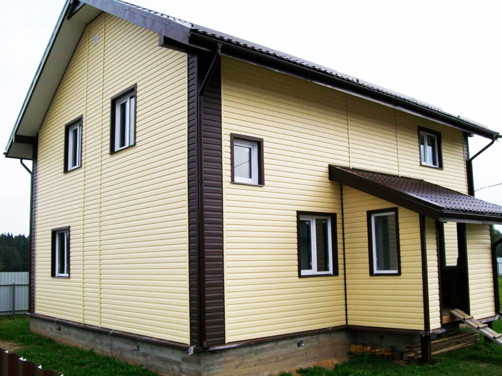 порядок монтажа металлическим сайдингом