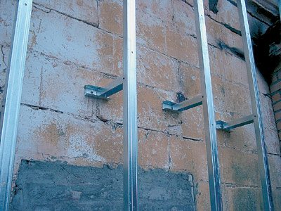 металлическая оцинкованная обрешетка под сайдинг