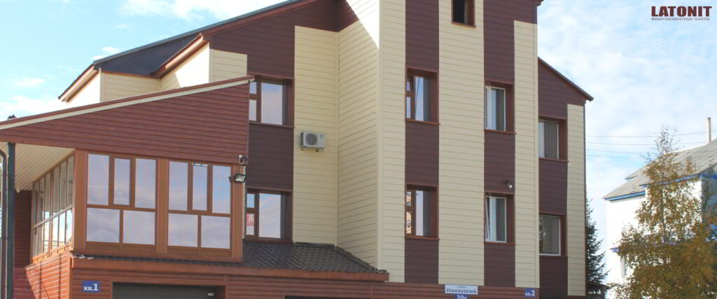 фиброцементный сайдинг латонит