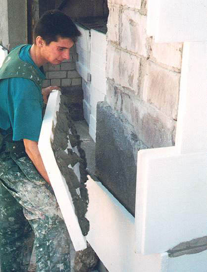 мокрый фасад церезит