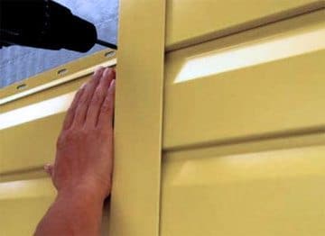 Монтаж корабельной доски