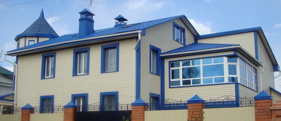 монтаж металлического сайдинга