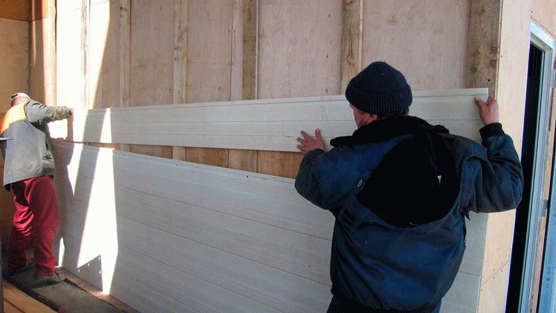 обшиваем сайдингом монтаж