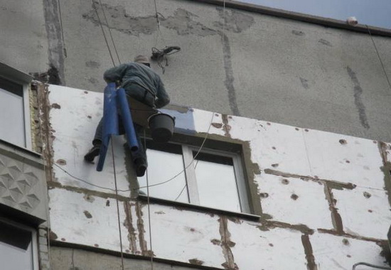 Наружное утепление внешних стен 2