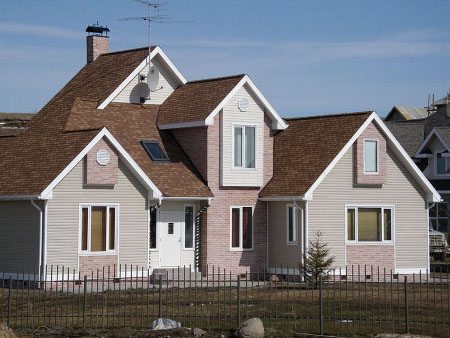 обивка дома сайдингом