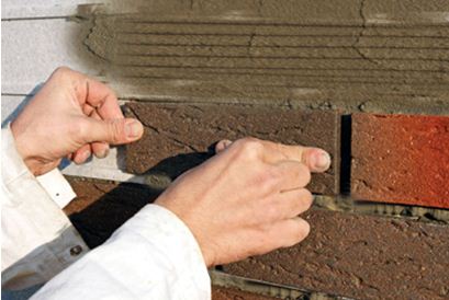 облицовка фасада дома плиткой