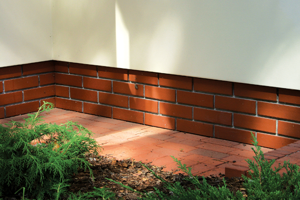 облицовка фасадов клинкерной плиткой