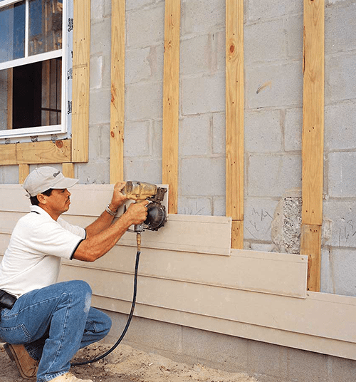 облицовка фасадов металлосайдингом