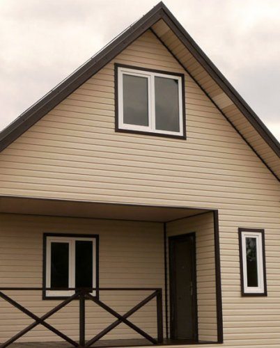 облицовка фасадов сайдингом