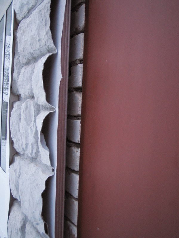 облицовка фундамента сайдингом