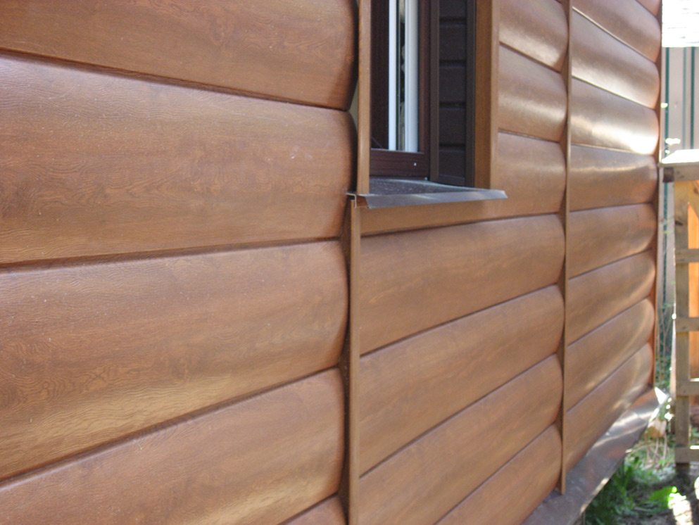 облицовочный сайдинг под дерево