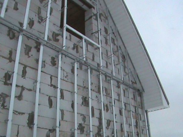 обрешетка из металлического профиля