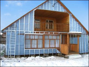 Обрешётка под сайдинг из CD профиля