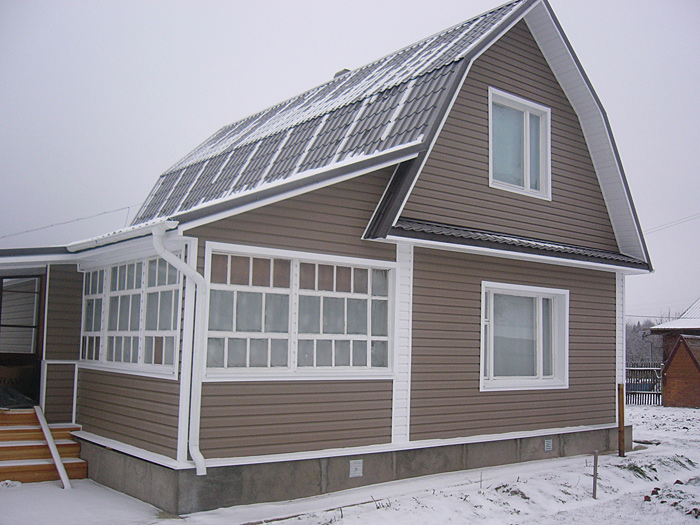 обшиваем дом сайдингом