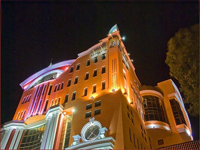 освещение фасада дома