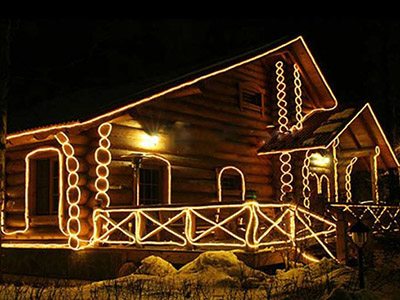 освещение фасадов зданий