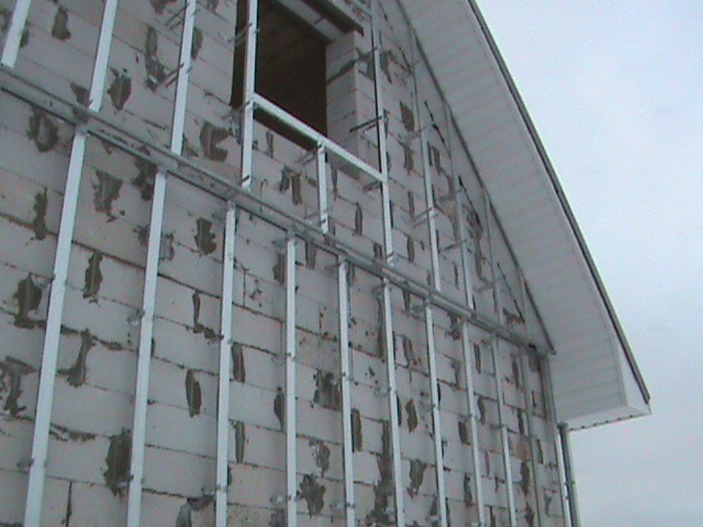 отделка дома металлическим сайдингом