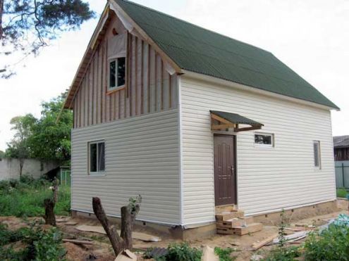 Отделка фасада дома сайдингом своими руками