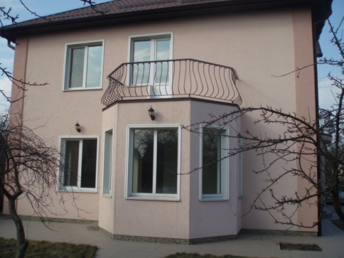 отделка фасада короедом