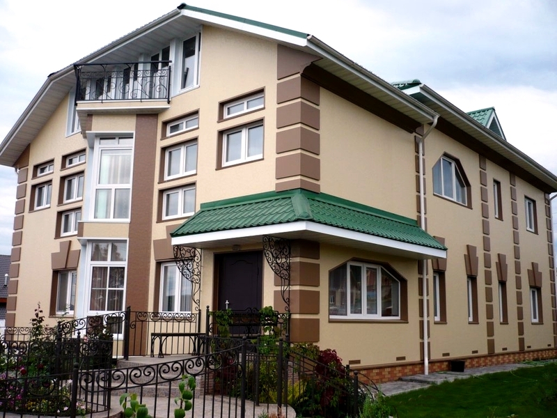 отделка фасадов домов