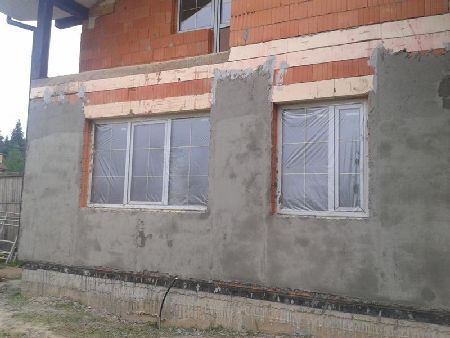 отделка фасадов штукатуркой