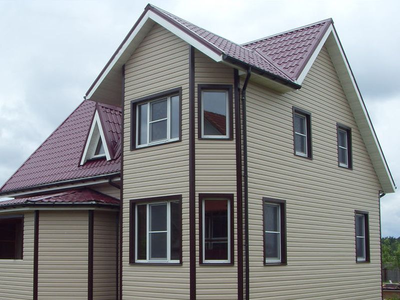 Отделка металлосайдингом