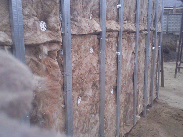 отделка стен металлосайдингом