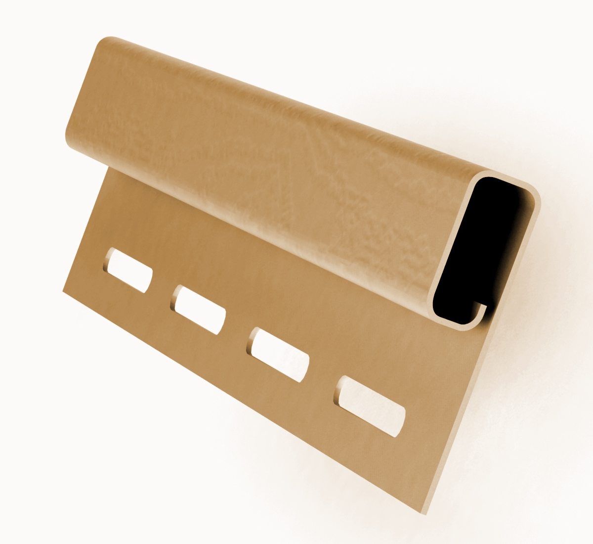 Планка финишная винилового сайдинга