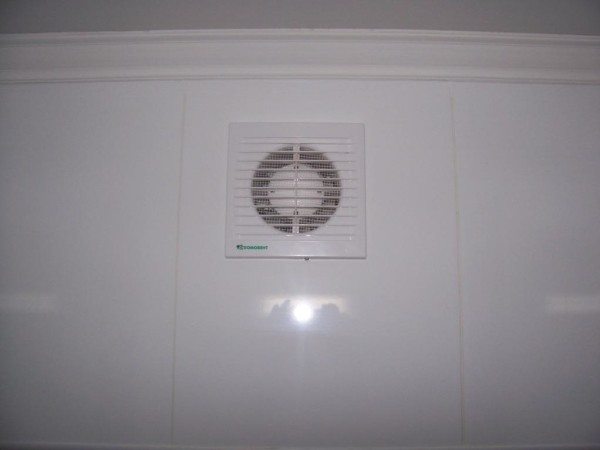 Принудительная вентиляция позволит уменьшить влажность воздуха