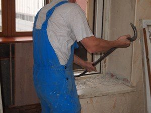 Работа монтировкой