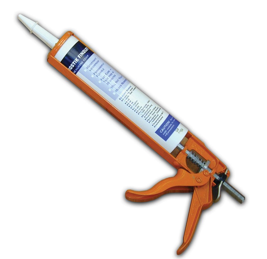 С помощью герметика можно посадить стекла идеально герметично