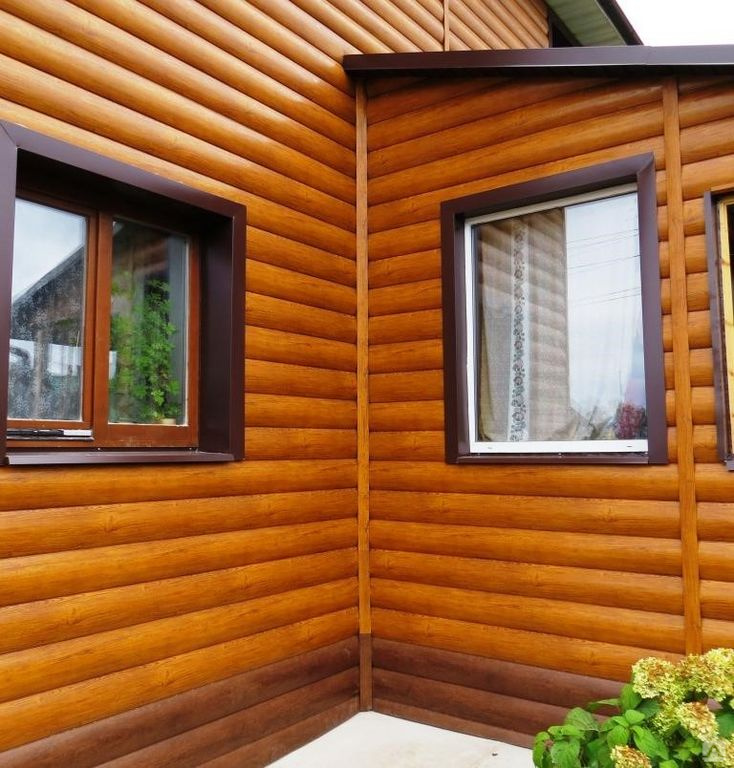 сайдинг под бревно